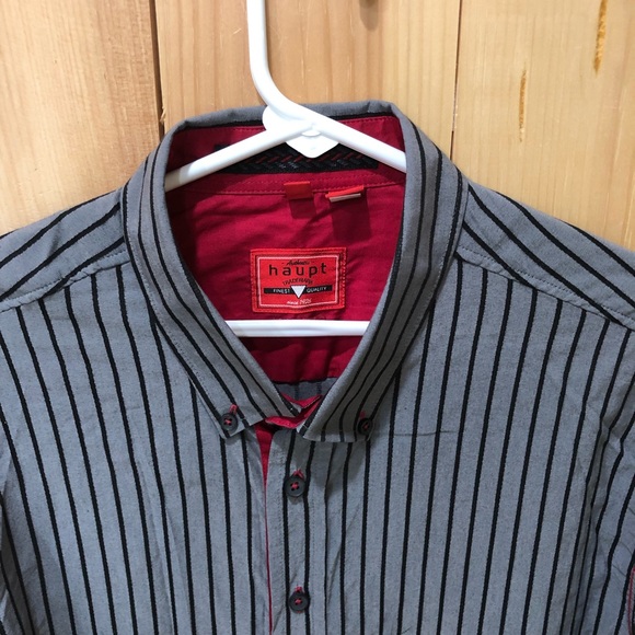 Haupt Germany Mens Button Down Shirt LIKE NEW - Picture 2 of 9